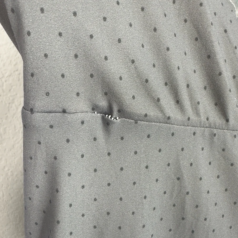 Commando Nightgown Womens S/M‎ Gray Antique Lace Print Microfiber Sleep Chemise